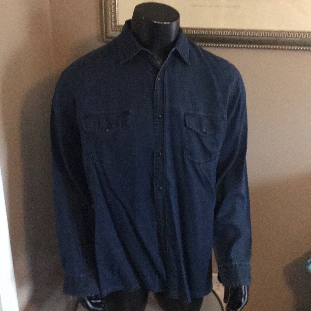 Martin Gordon Linen shirt in XL